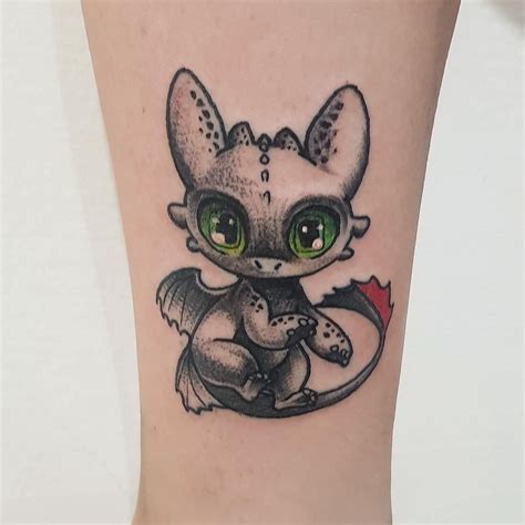 toothless tattoo